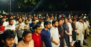 ঢাবিতে শিবিরের বিক্ষোভ মিছিল 